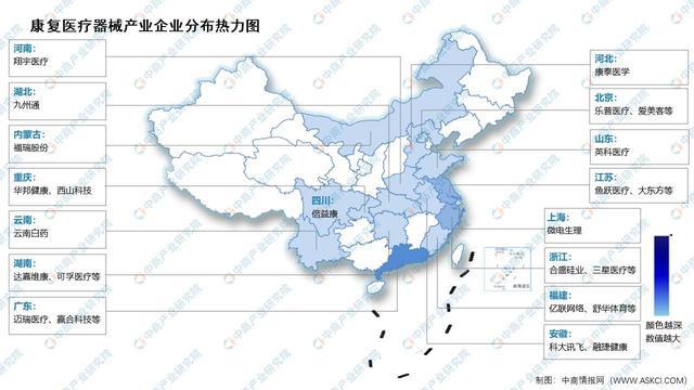 2024年中国康复医疗器械市场规模及企业分布预测分析(图2)