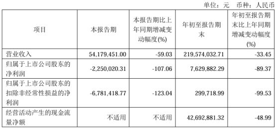 迈得医疗2024年前三季度净利76299